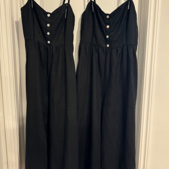 Madewell Campbell Sleeveless Wide-Leg Jumpsuit in 100% Linen NWOT - Picture 7 of 7